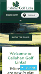 Mobile Screenshot of callahangolflinks.com